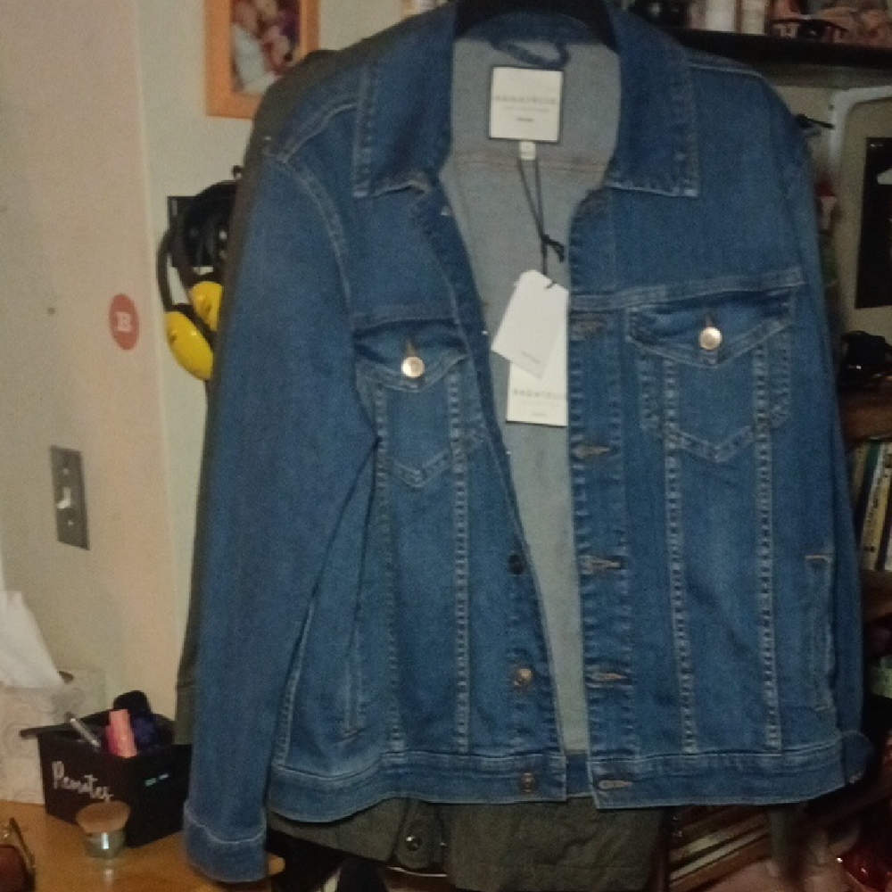 Denim Jacket by Bershka - Blue